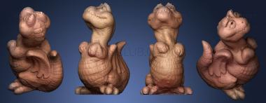 3D model Little Dragon (STL)